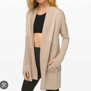 Lululemon Athletica Women's Beige Cardigan